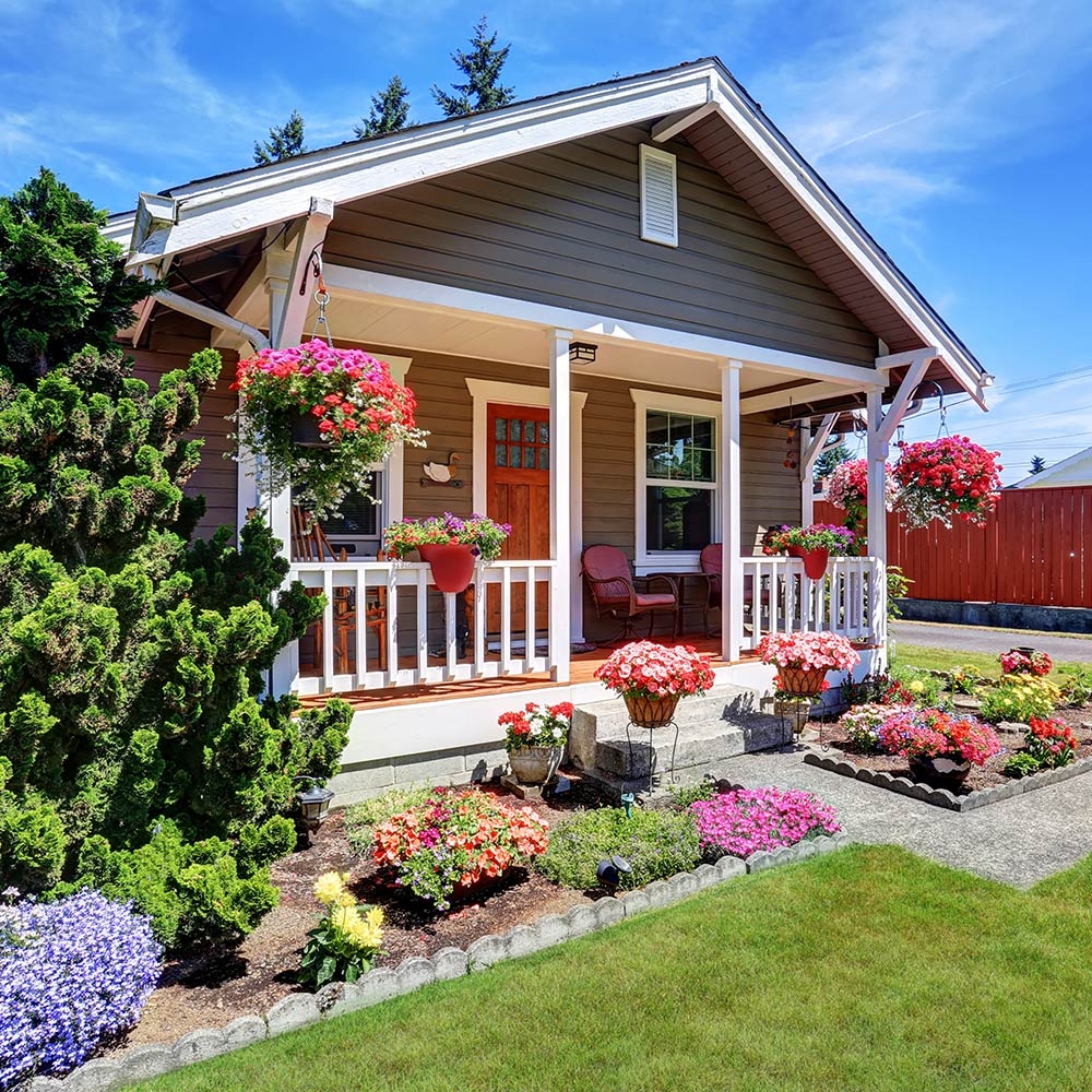 Curb Appeal Landscaping Ideas The Home Depot
