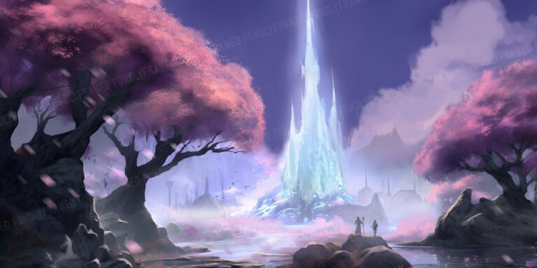 Custom Fantasy Landscape Commission Personalized Landscape Background Fantasy Video Game Backgrounds Zelda Dnd BG3 Genshin FFXIV Etsy
