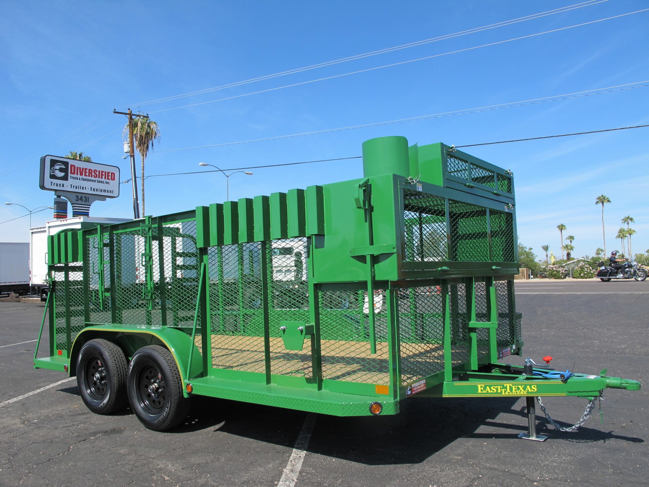 Custom Landscape Trailers Diversified Truck Equipment Sales Inc Mesa Arizona