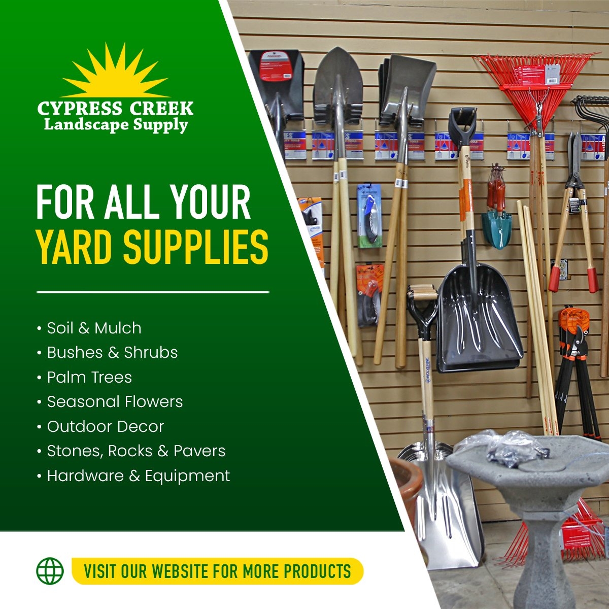cypress creek landscape supply