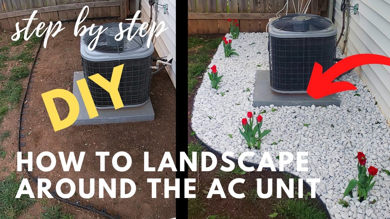 landscaping advice around hvac