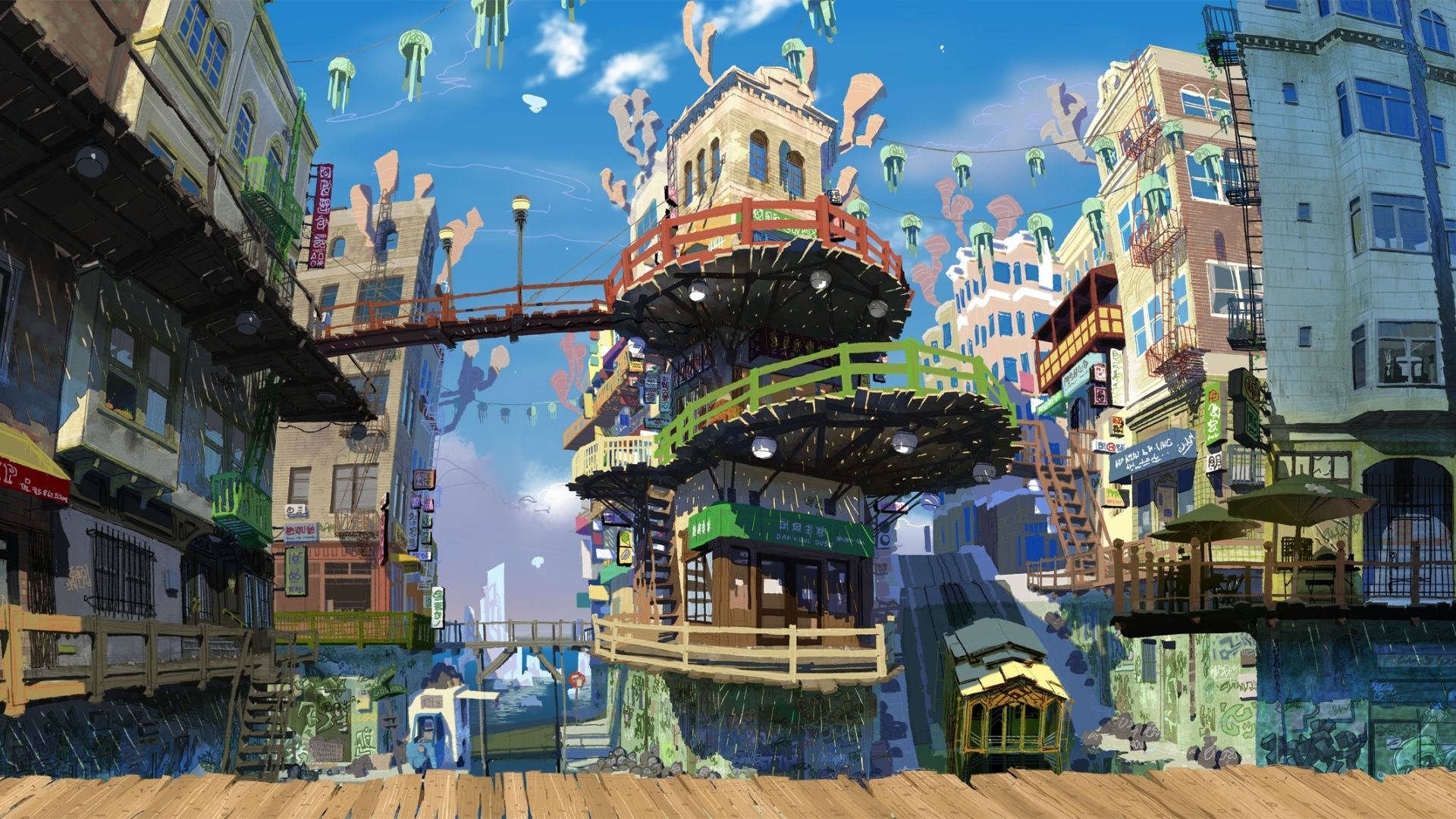 anime landscape wallpaper