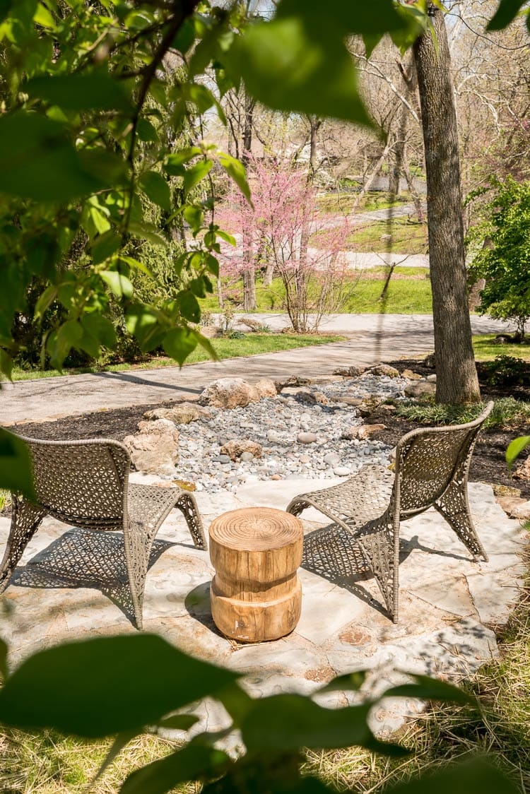Dry Creek Bed Landscaping As A Front Yard Idea