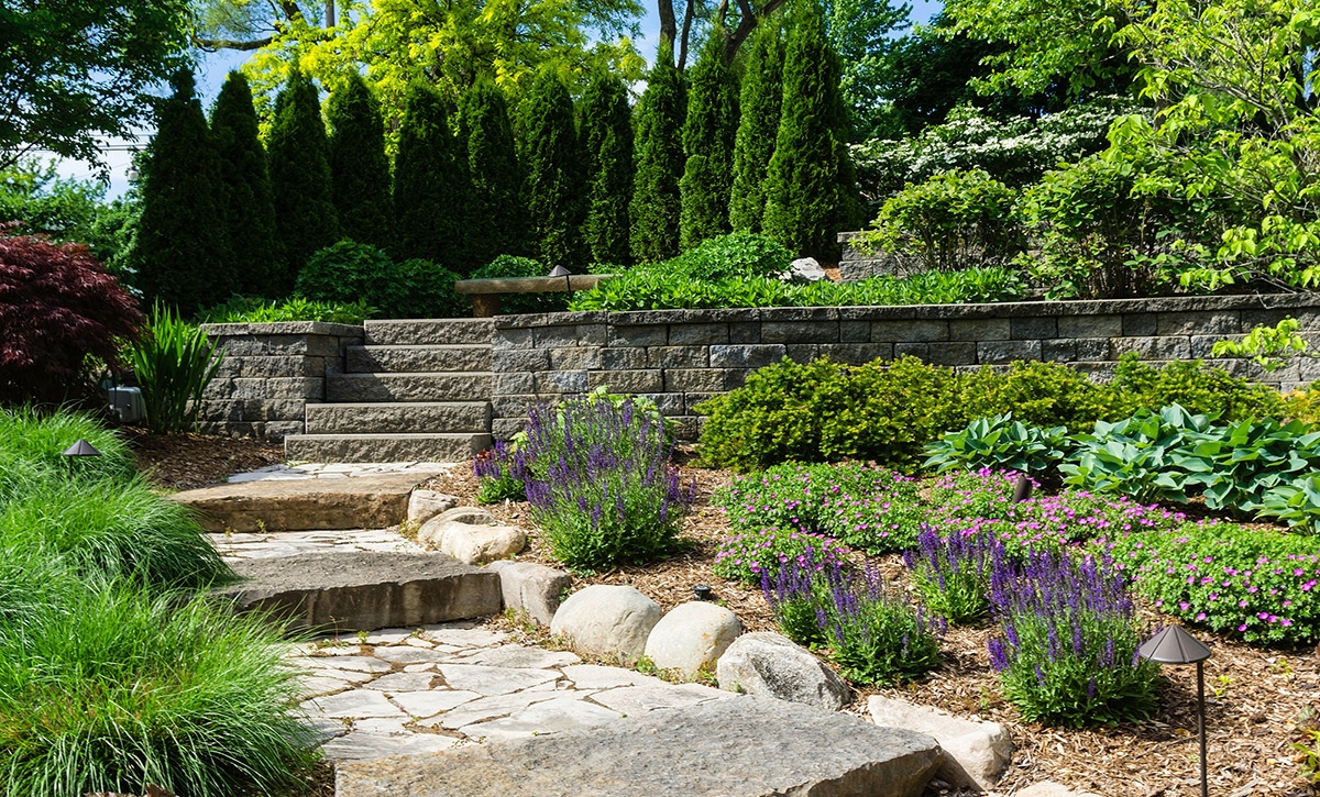 Easy Hillside Landscaping 3 Low Maintenance Ideas Lyngso Garden Materials