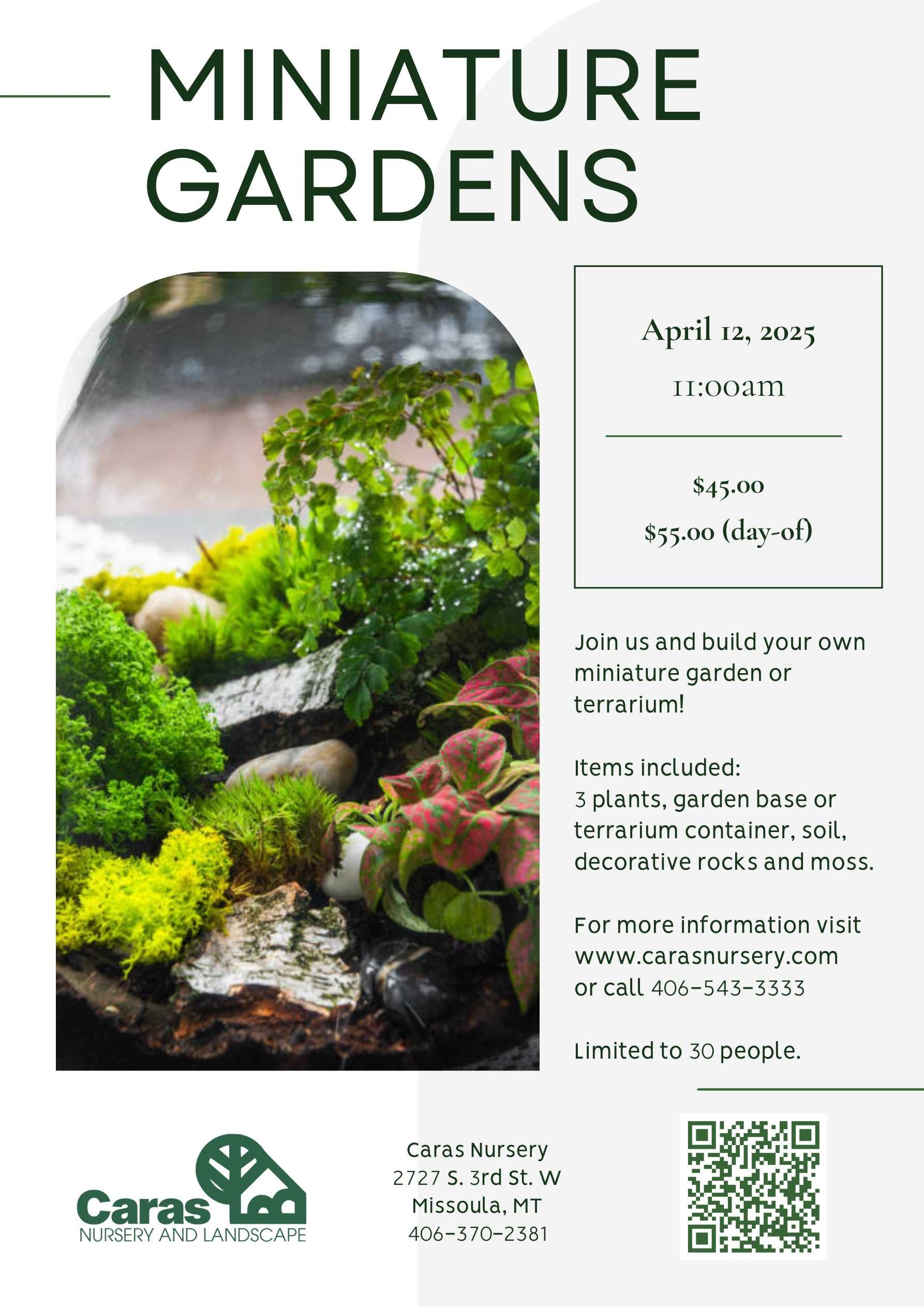 Events Caras Nursery