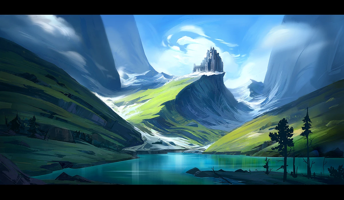 Fantasy Landscape Behance