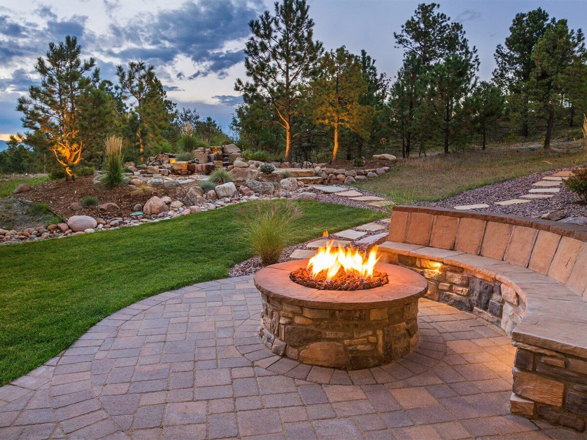 fire pit landscaping ideas
