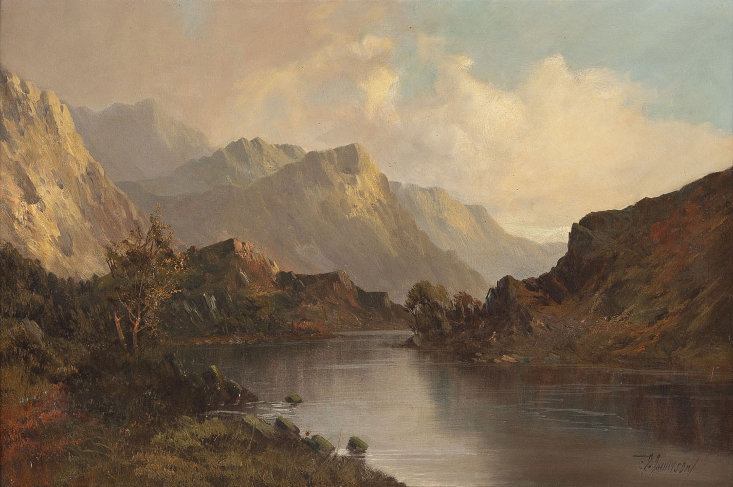 landscape paintings of scotland