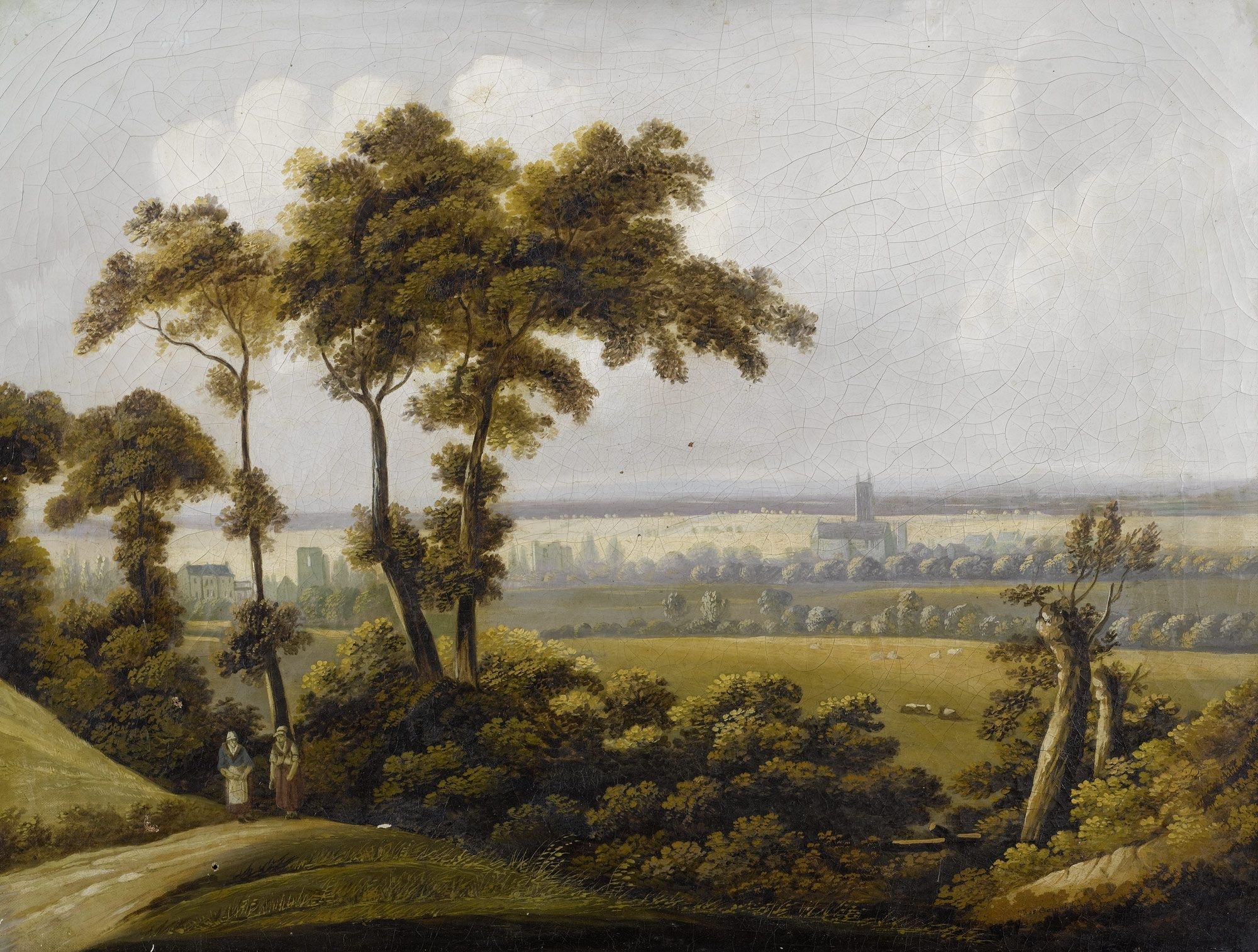 File Thomas Gainsborough follower Of Wide English Landscape jpg Wikimedia Commons