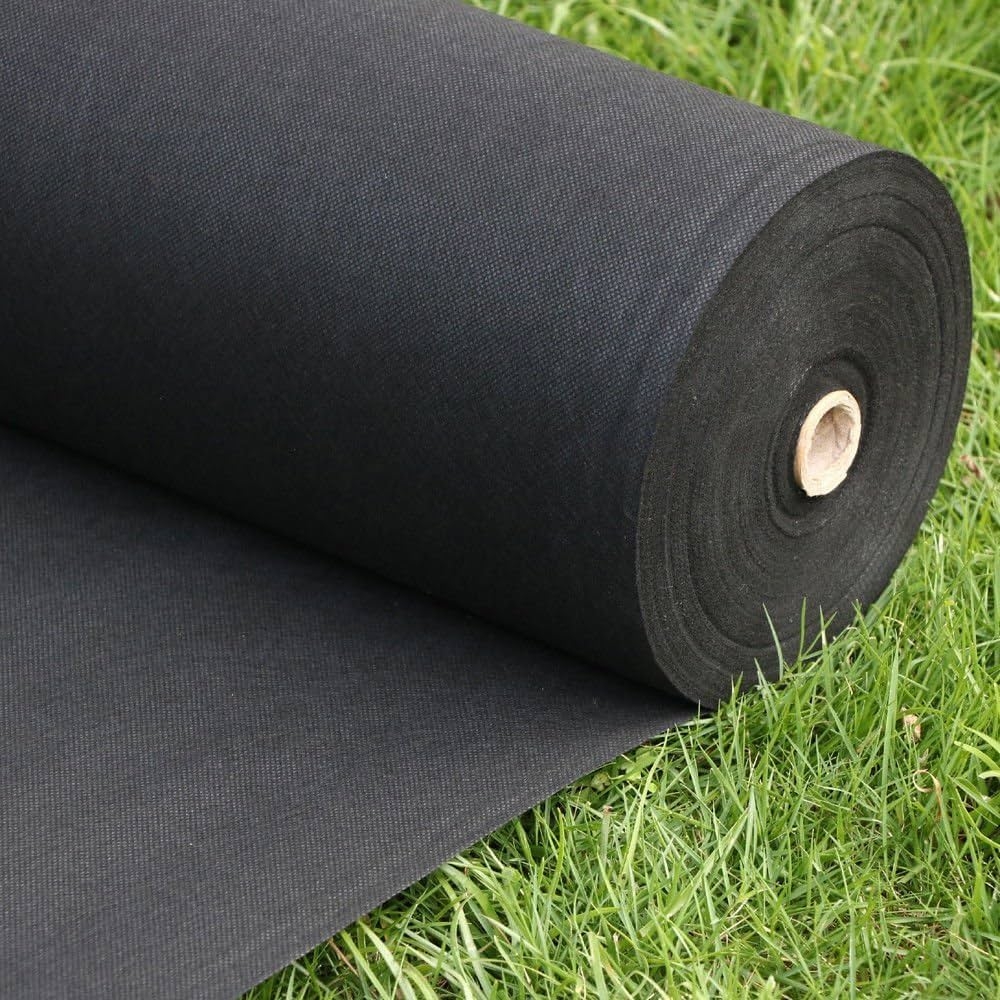 FLARMOR Non Woven Landscape Fabric 3Ftx300Ft 1 8oz Weed Barrier Cloth Heavy Duty Garden Weed Barrier Fabric Roll Landscaping Fabric Weed Control W WeedStop Technology Commercial Weed Block Black Amazon co uk Grocery