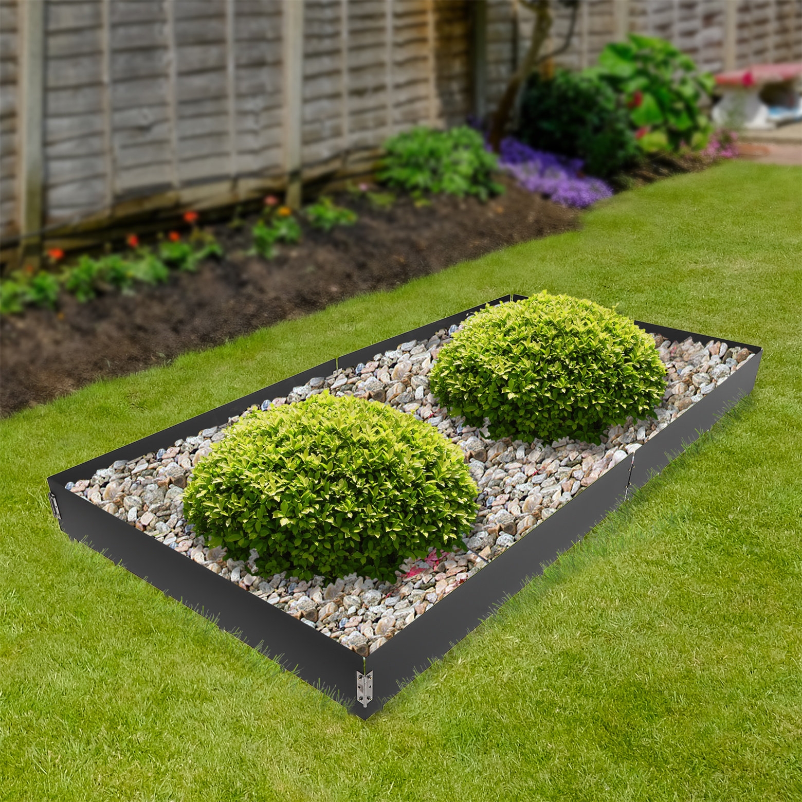 FRONG 8 5 In H X 3 Ft W Steel Landscape Edging Wayfair