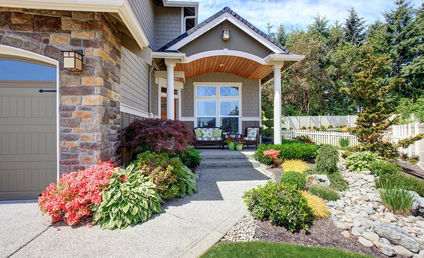 front of house landscape ideas