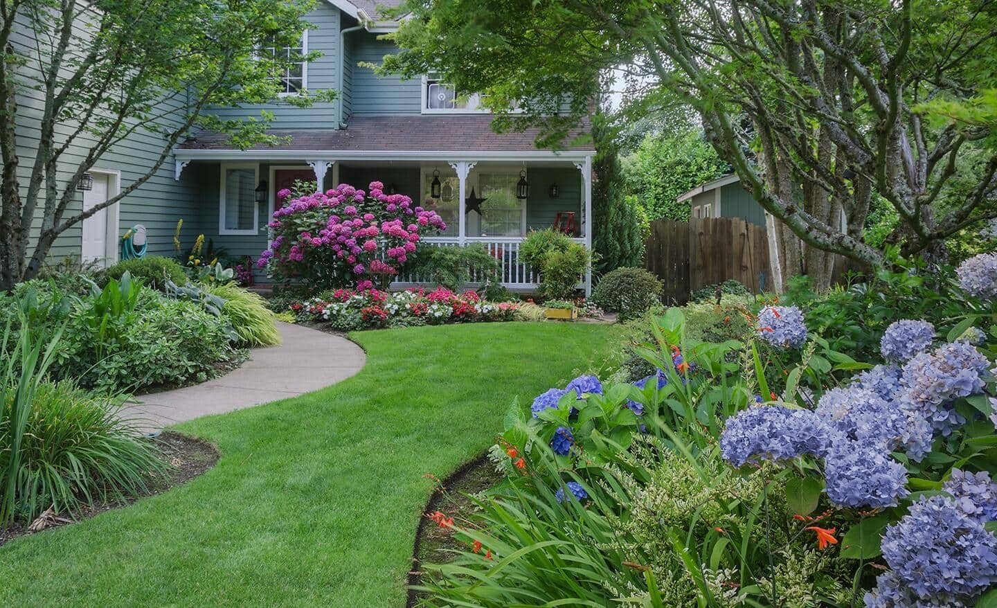 Front Yard Landscaping Ideas The Home Depot