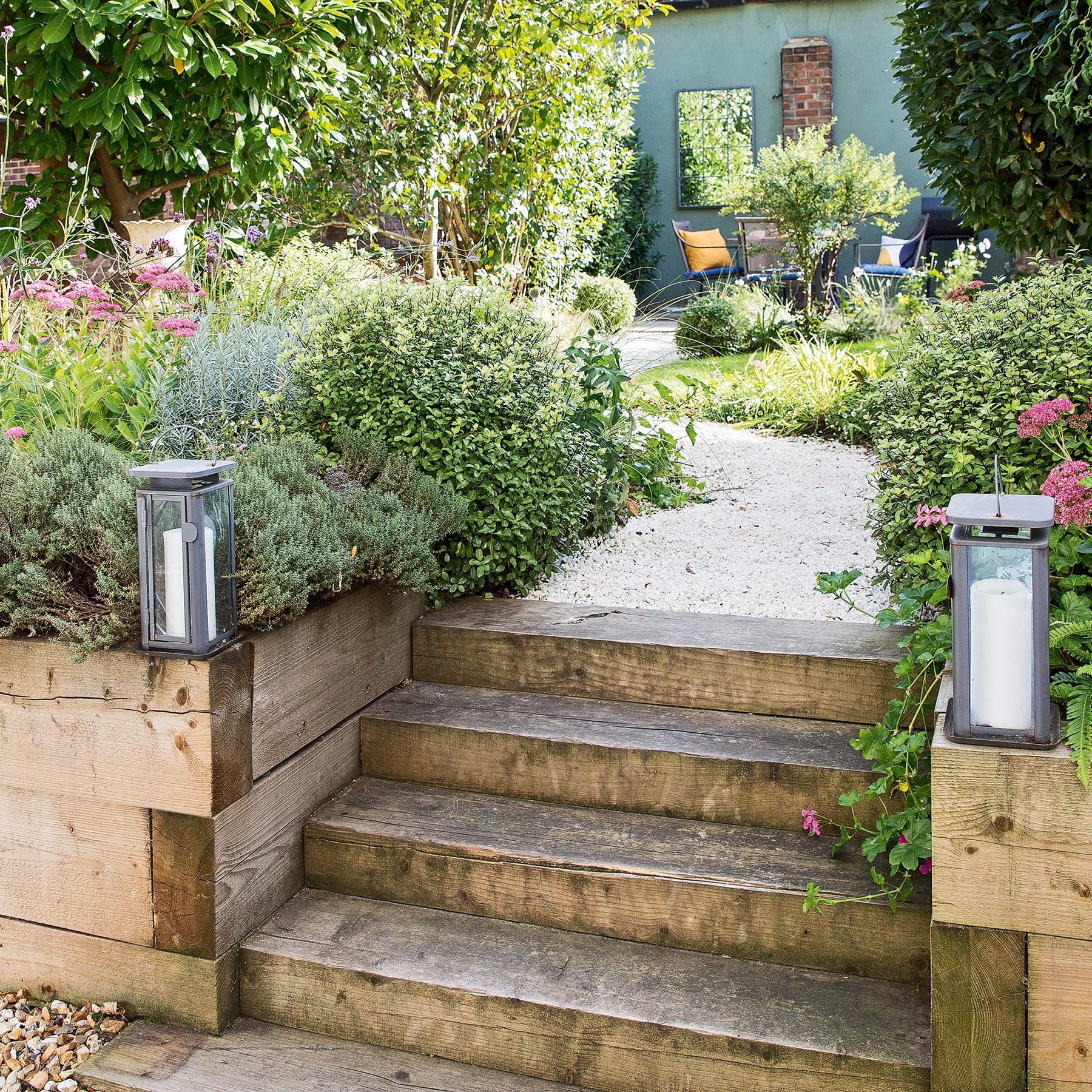 Garden Railway Sleeper Ideas For A New Alfresco Design Touch Ideal Home