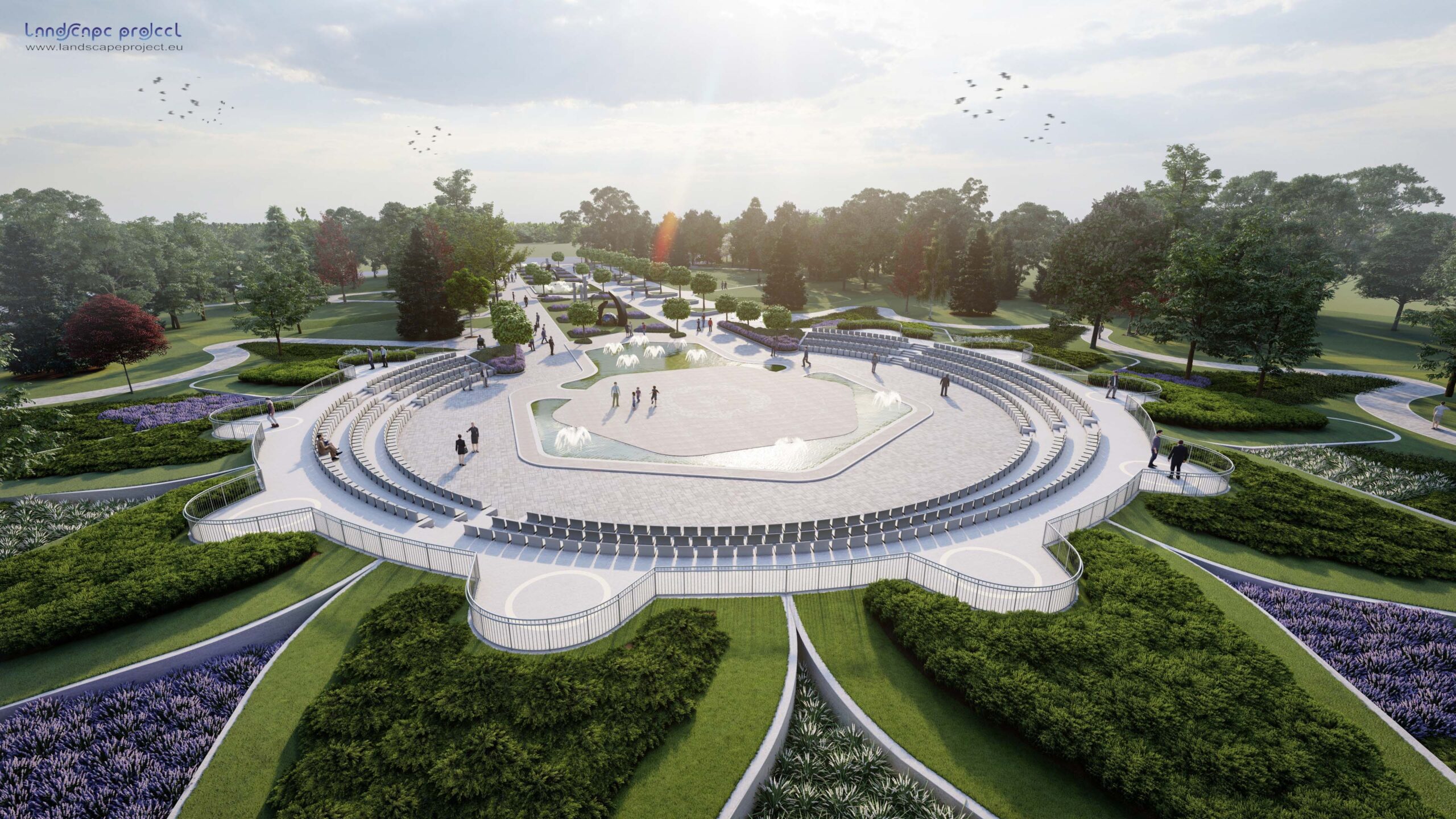 GDRDENS OF THE WORLD EXHIBITION PARKone Project Of LANDSCAPE PROJECT Ltd Land8