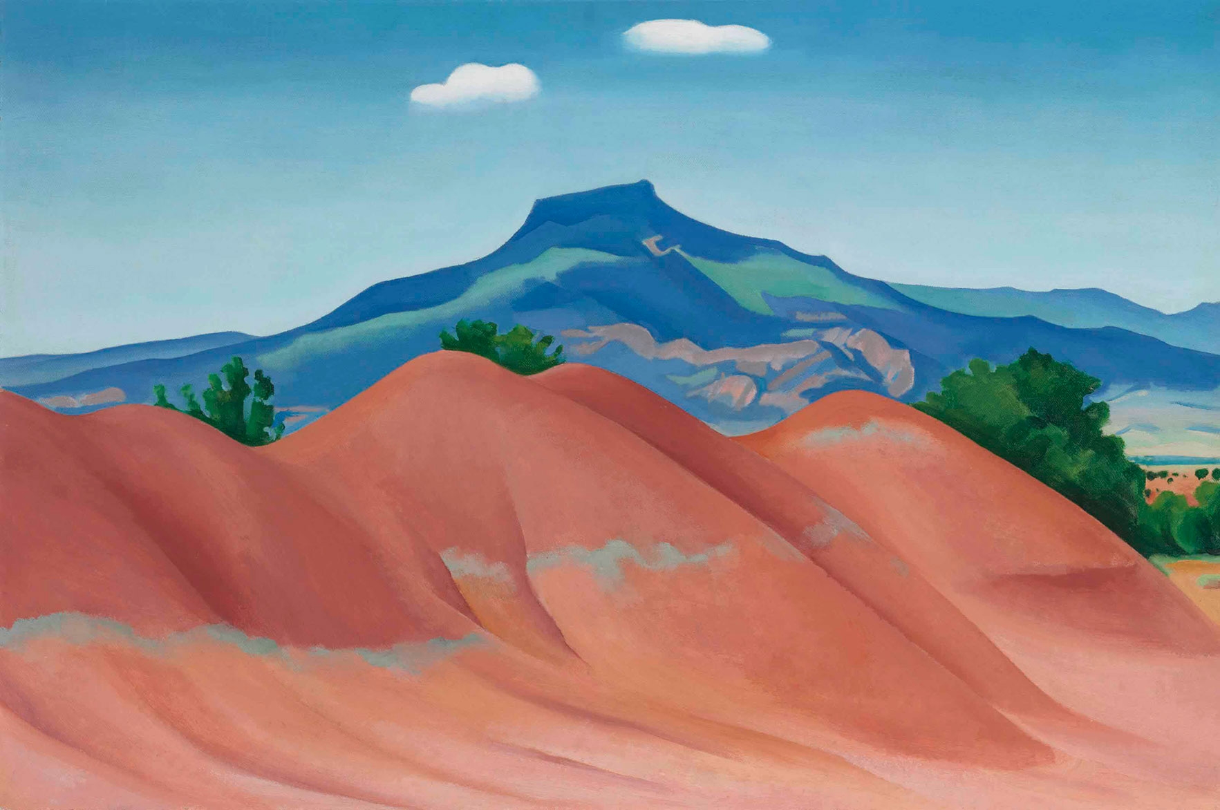 Georgia O Keeffe Black Mesa LandscapeArt Blart Art And Cultural Memory Archive