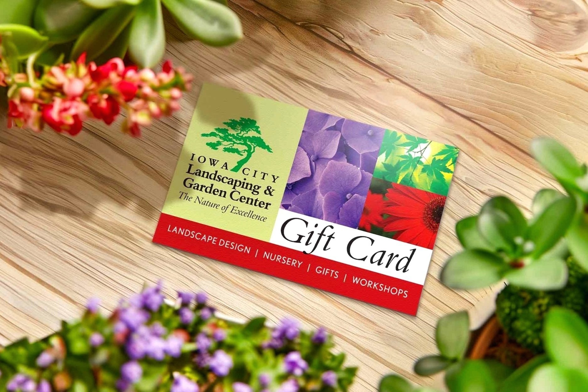 Gifts Cards Iowa City Landscaping Garden Center