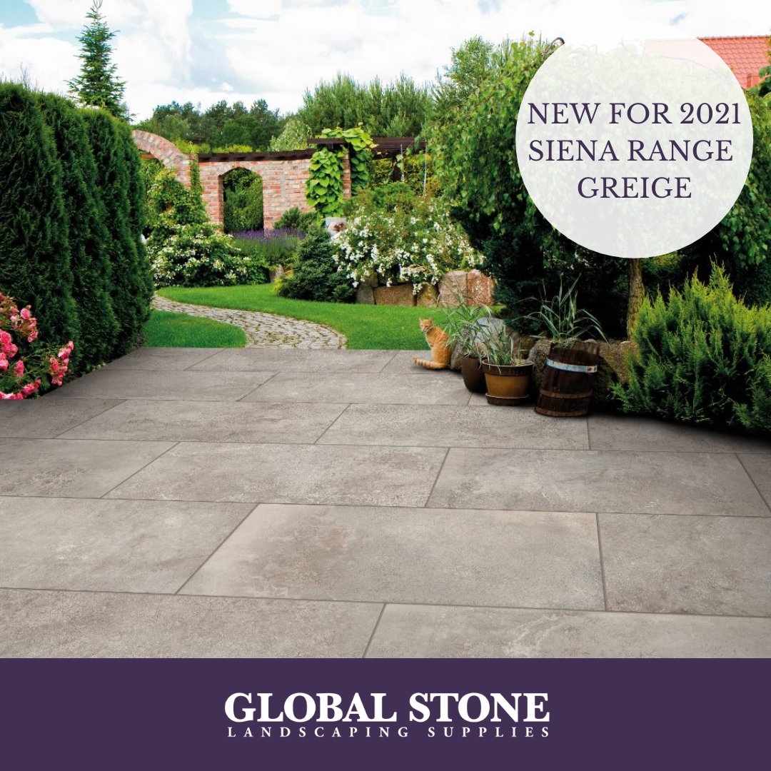 Global Stone Paving On X New Product Wednesday Porcelain Siena Range Greige One Of Our Top Selling Ranges And For 2021 We Have Added Four New natural Stone Looking Effect Products Greige