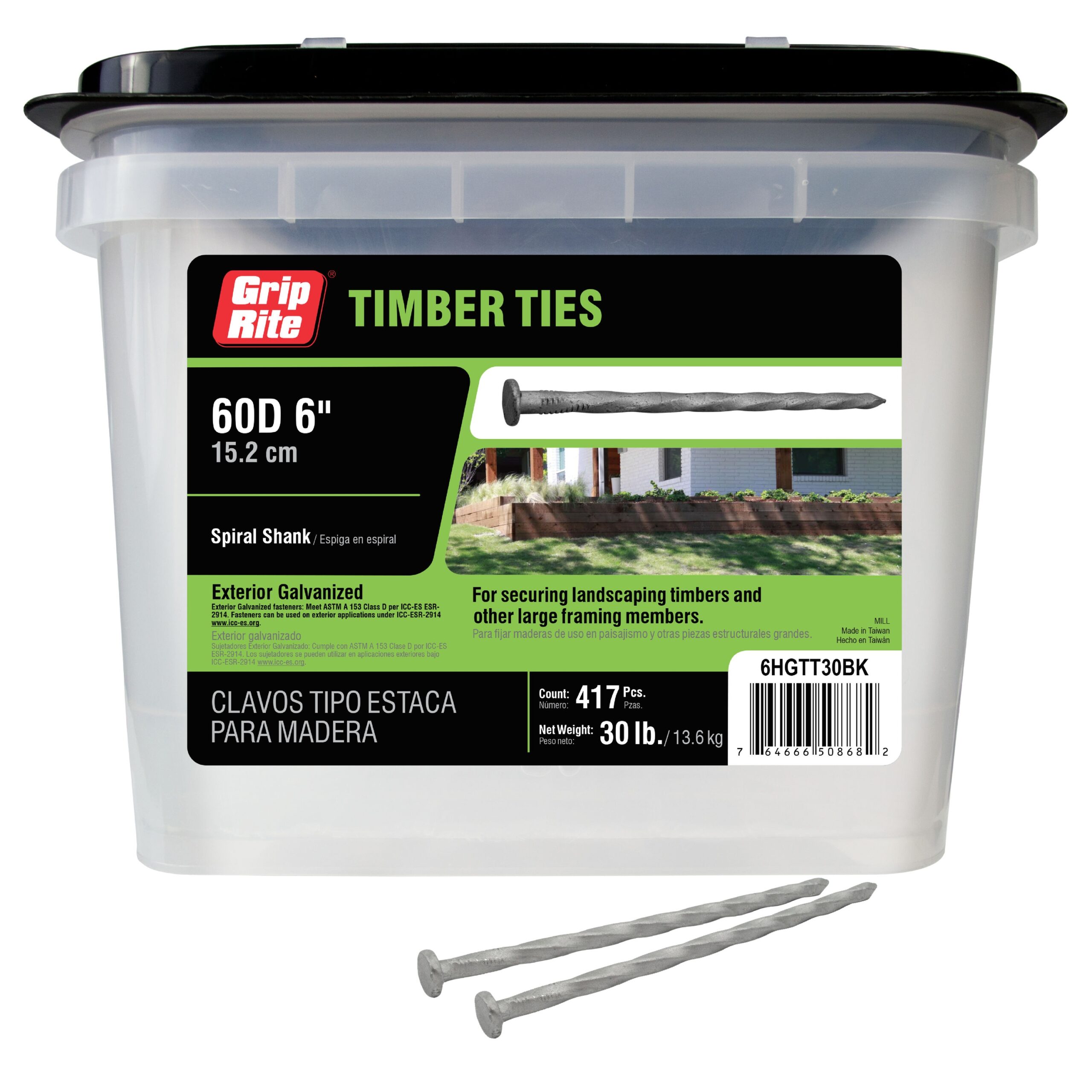 landscape timber spikes