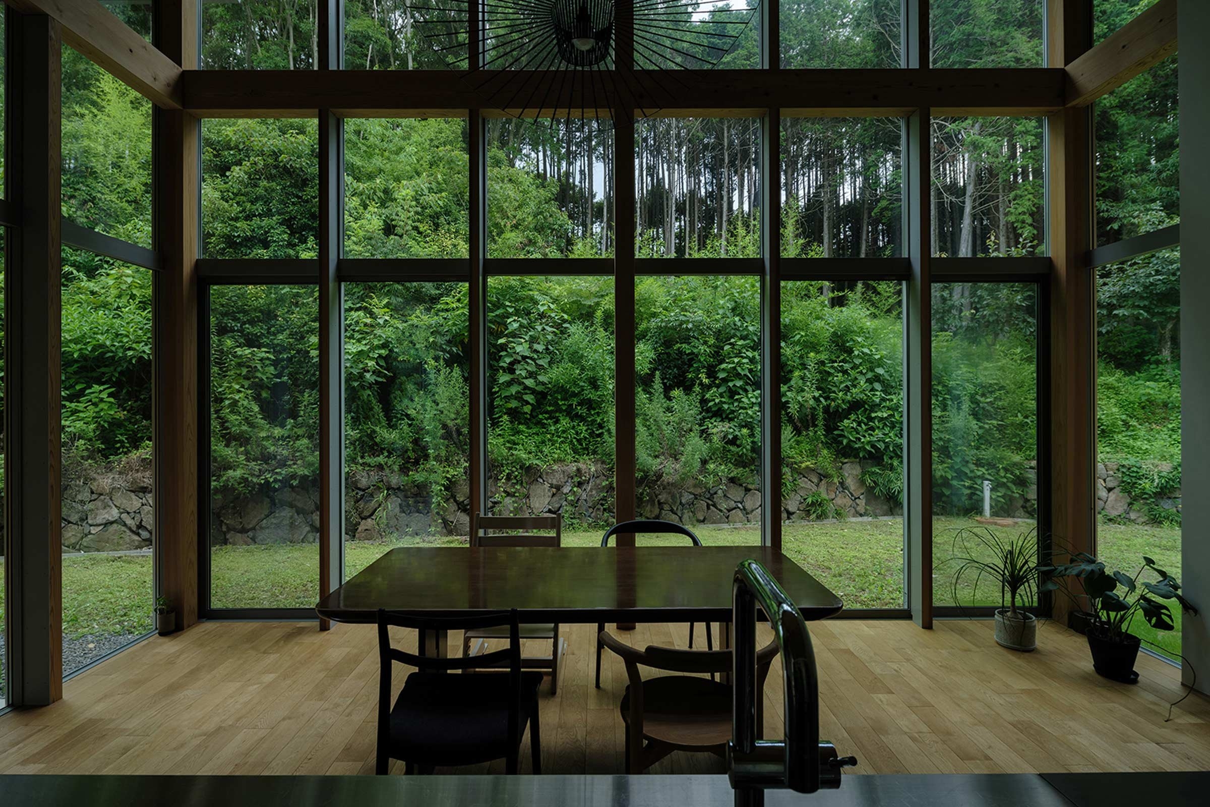 landscape inside house