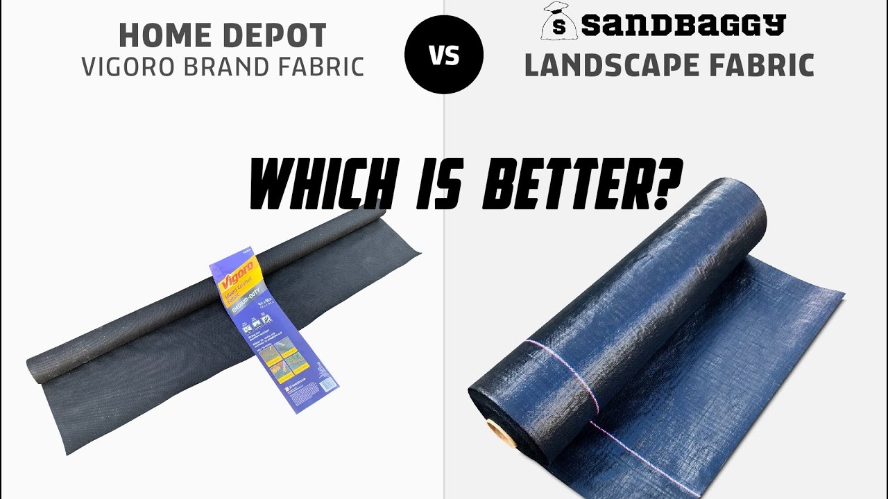 home depot landscaping fabric