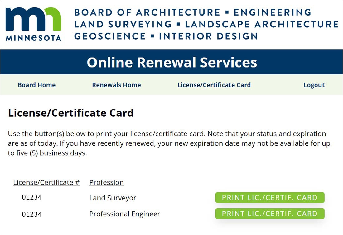 Home Minnesota Board Of Architecture Engineering Land Surveying Landscape Architecture Geoscience And Interior Design