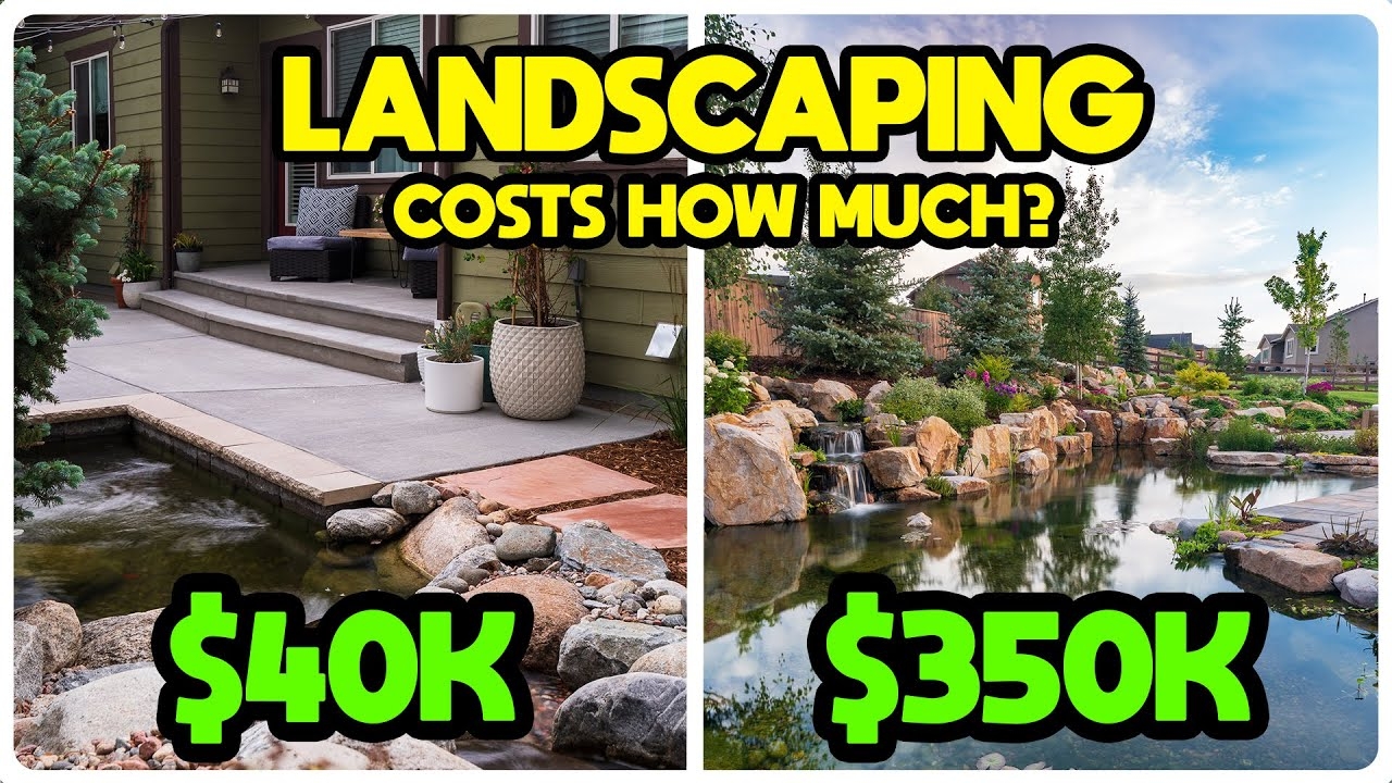 How Much Does Landscaping Cost In 2023 YouTube