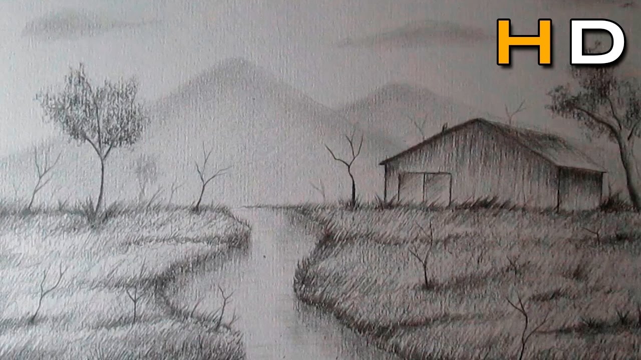 how to draw landscapes