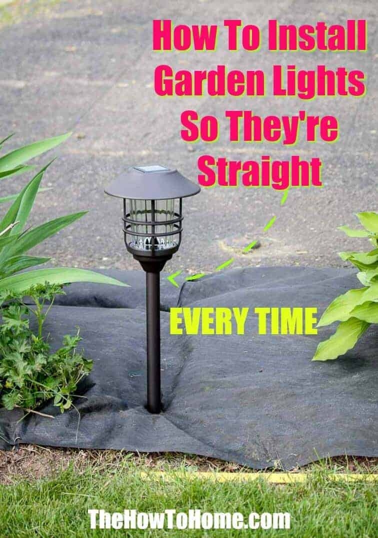 how to install landscape lighting