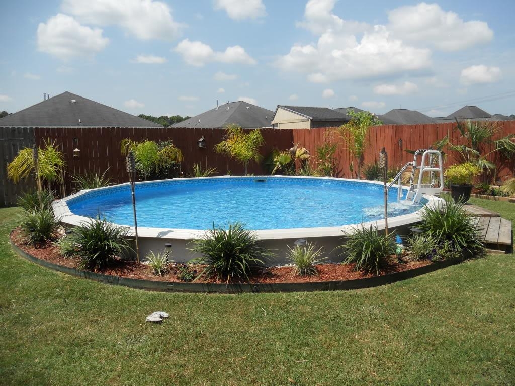 How To Landscape Around An Above Ground Pool