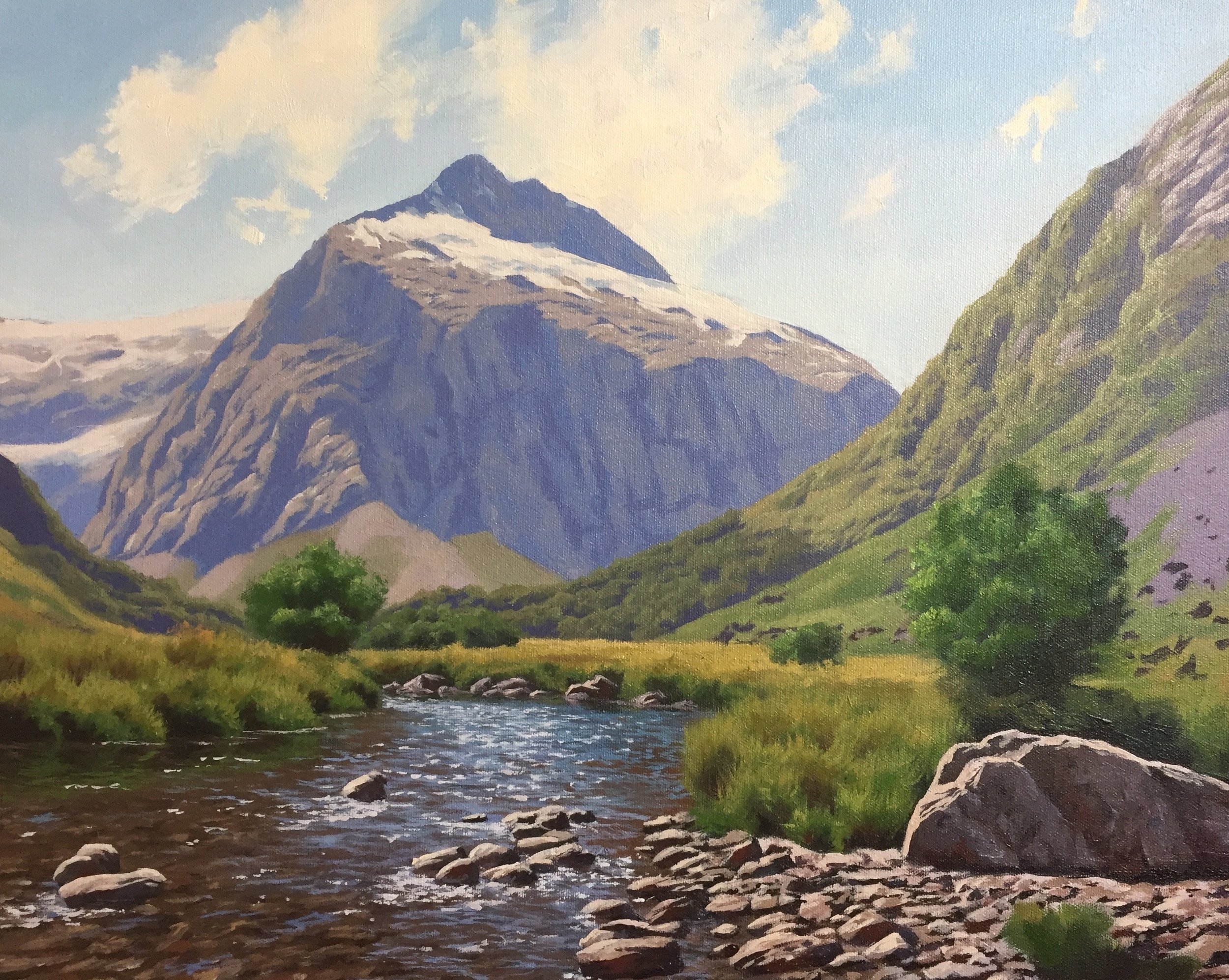How To Paint A Mountain Landscape A Step By Step Guide