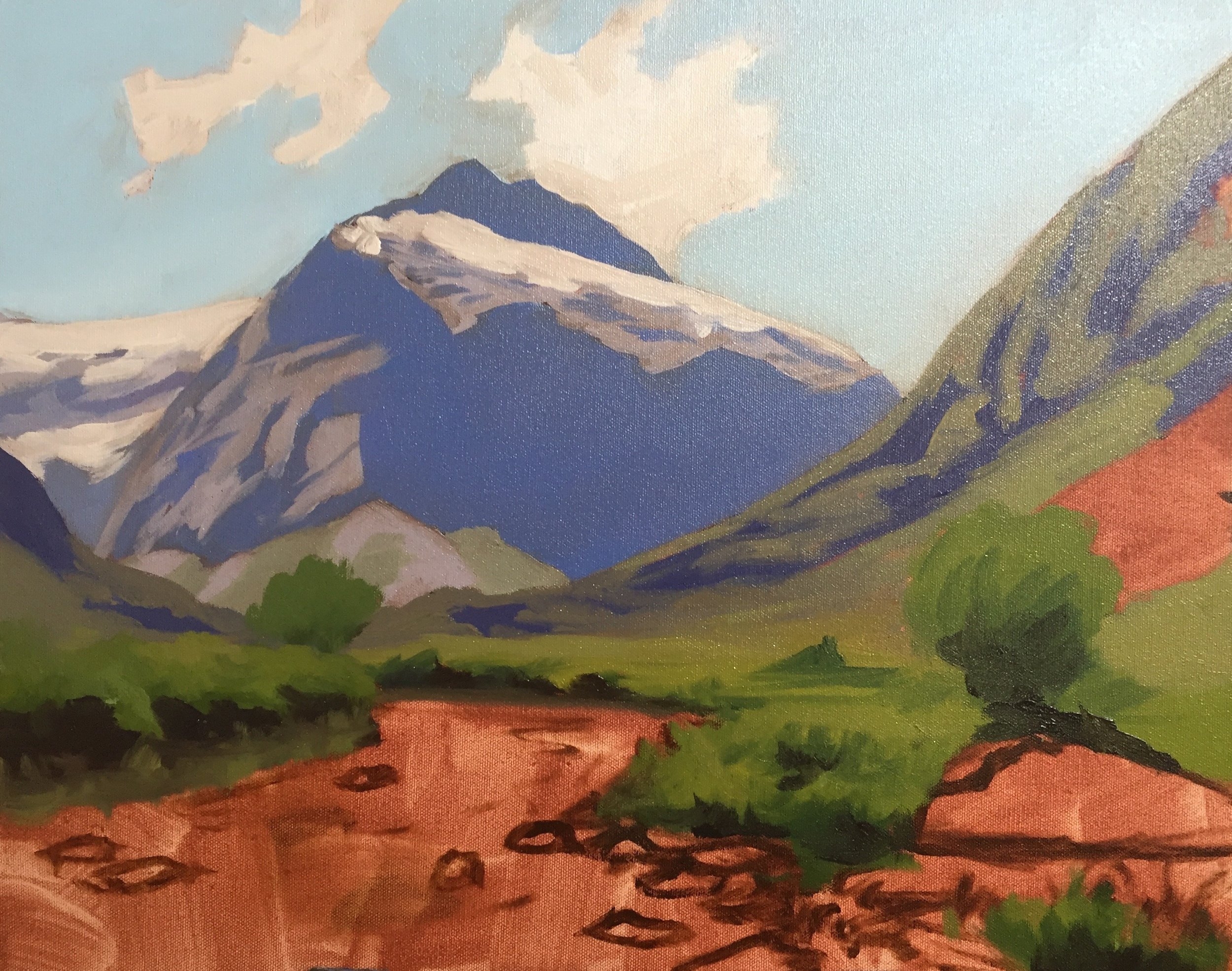 How To Paint A Mountain Landscape A Step By Step Guide