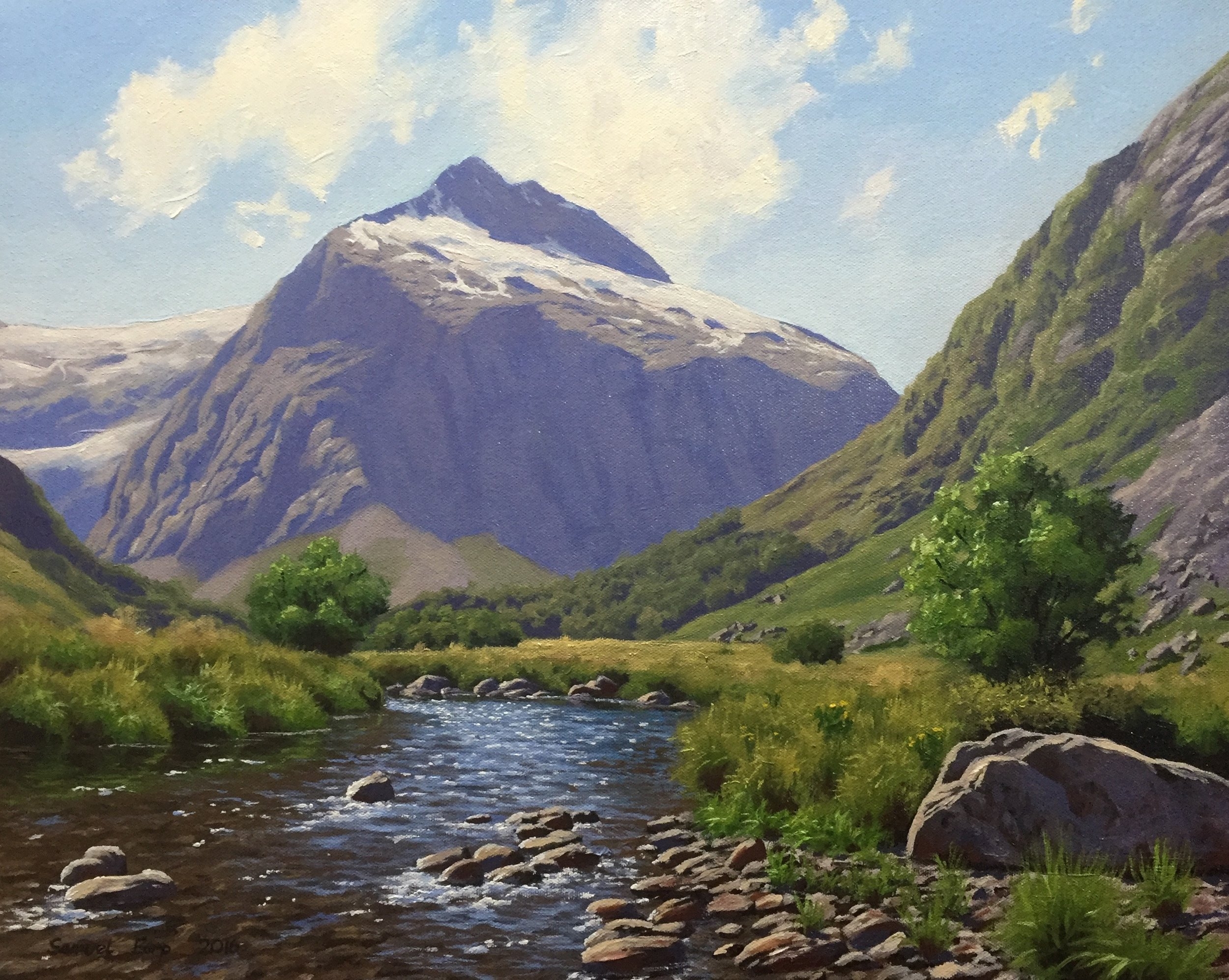 How To Paint A Mountain Landscape A Step By Step Guide