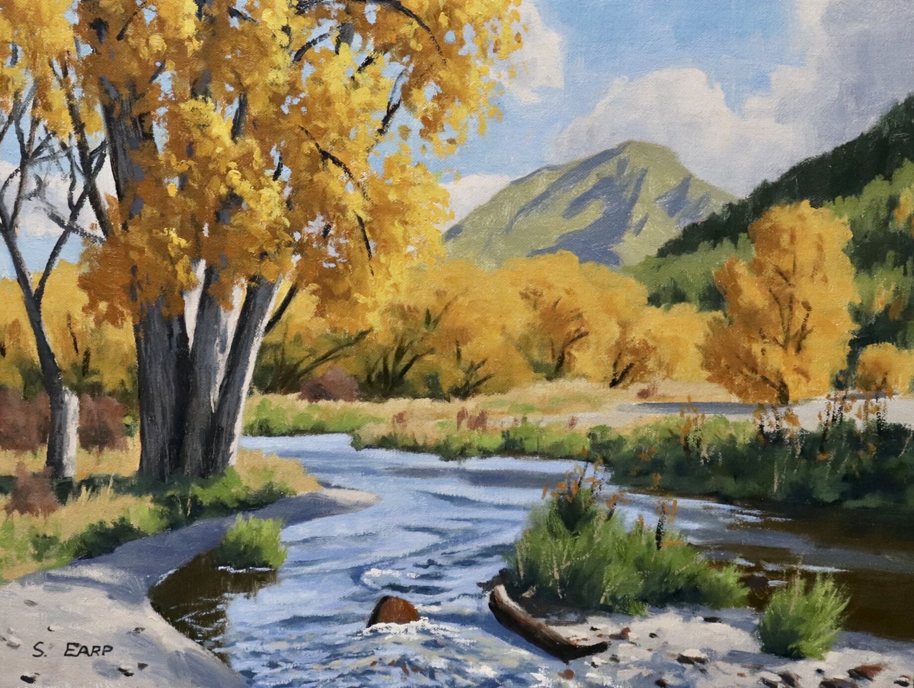 How To Paint An Autumn Landscape Samuel Earp