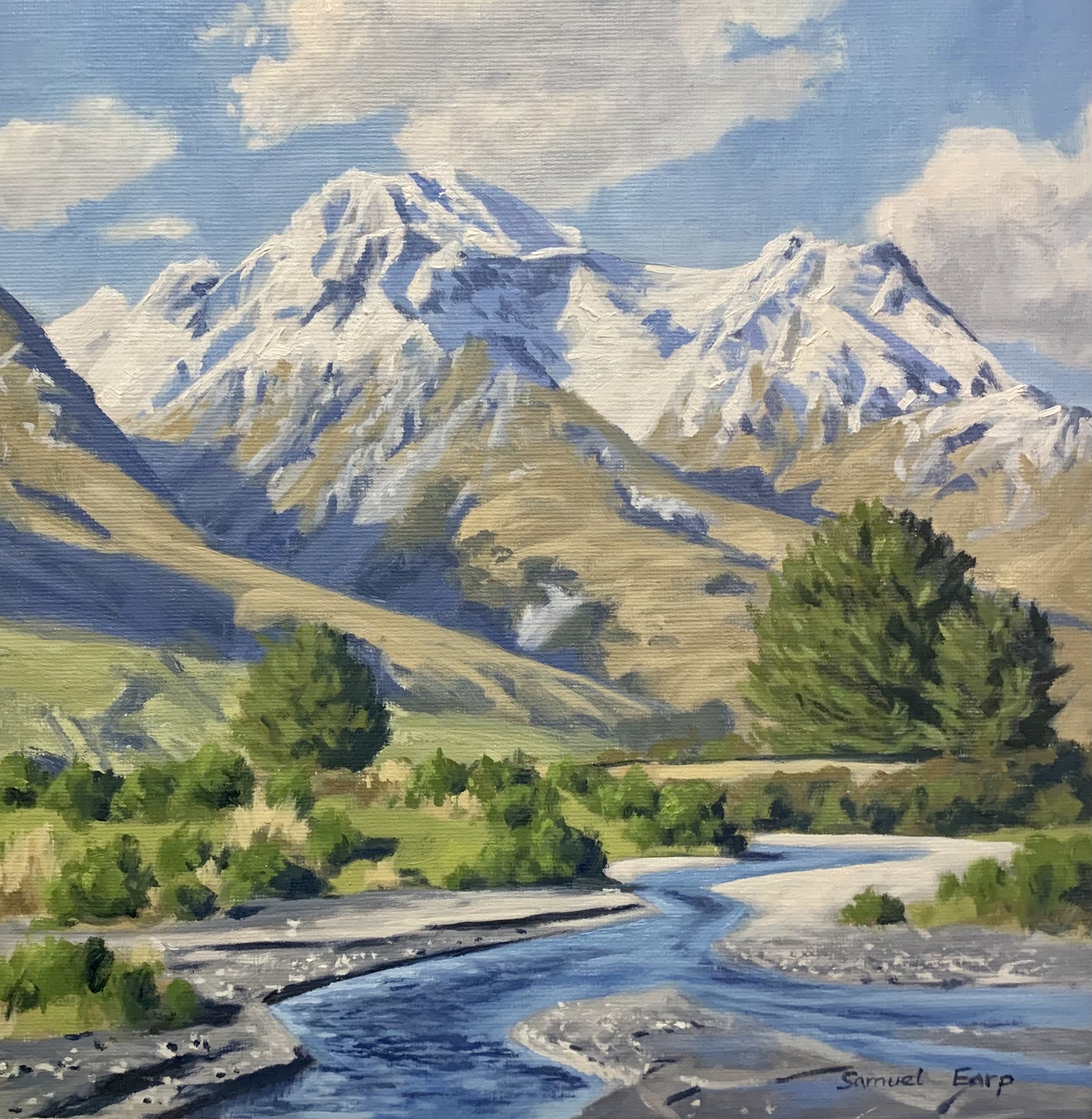How To Paint Epic Mountains Samuel Earp