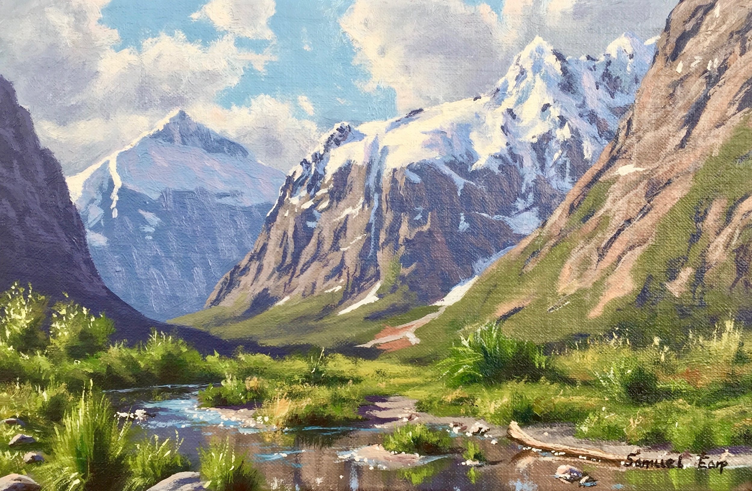 How To Paint Mountains In Five Easy Steps Samuel Earp