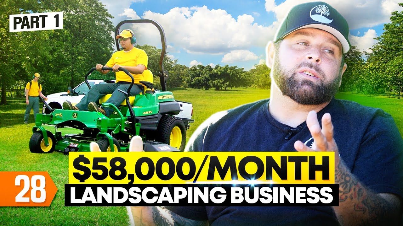 How To Start 58K Month Landscaping Business Pt 1 YouTube