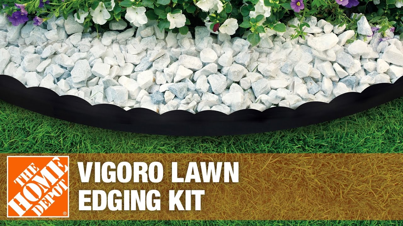 home depot landscape edging