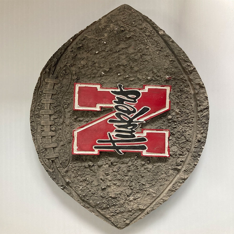 Husker Stepping Stone Dee sign Landscaping Garden Shop