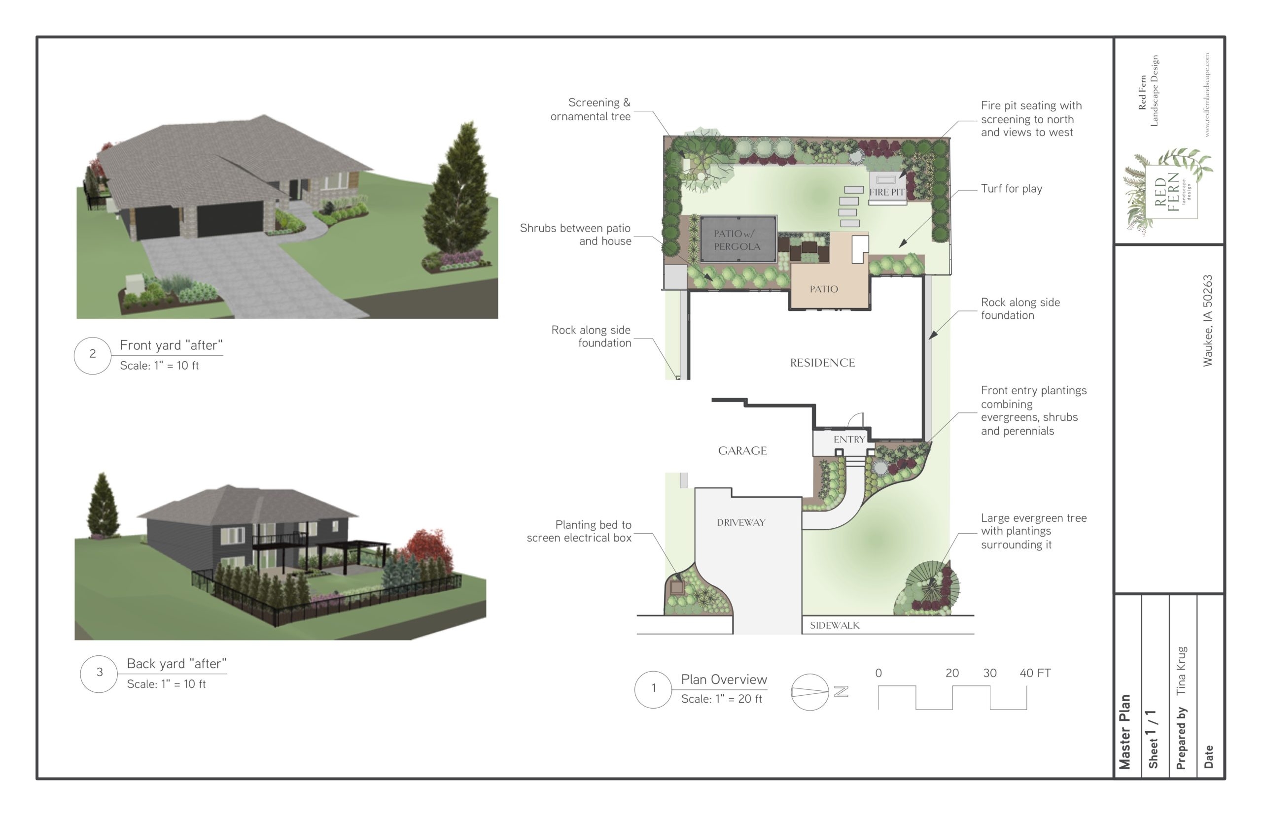 landscaping plans for front of house