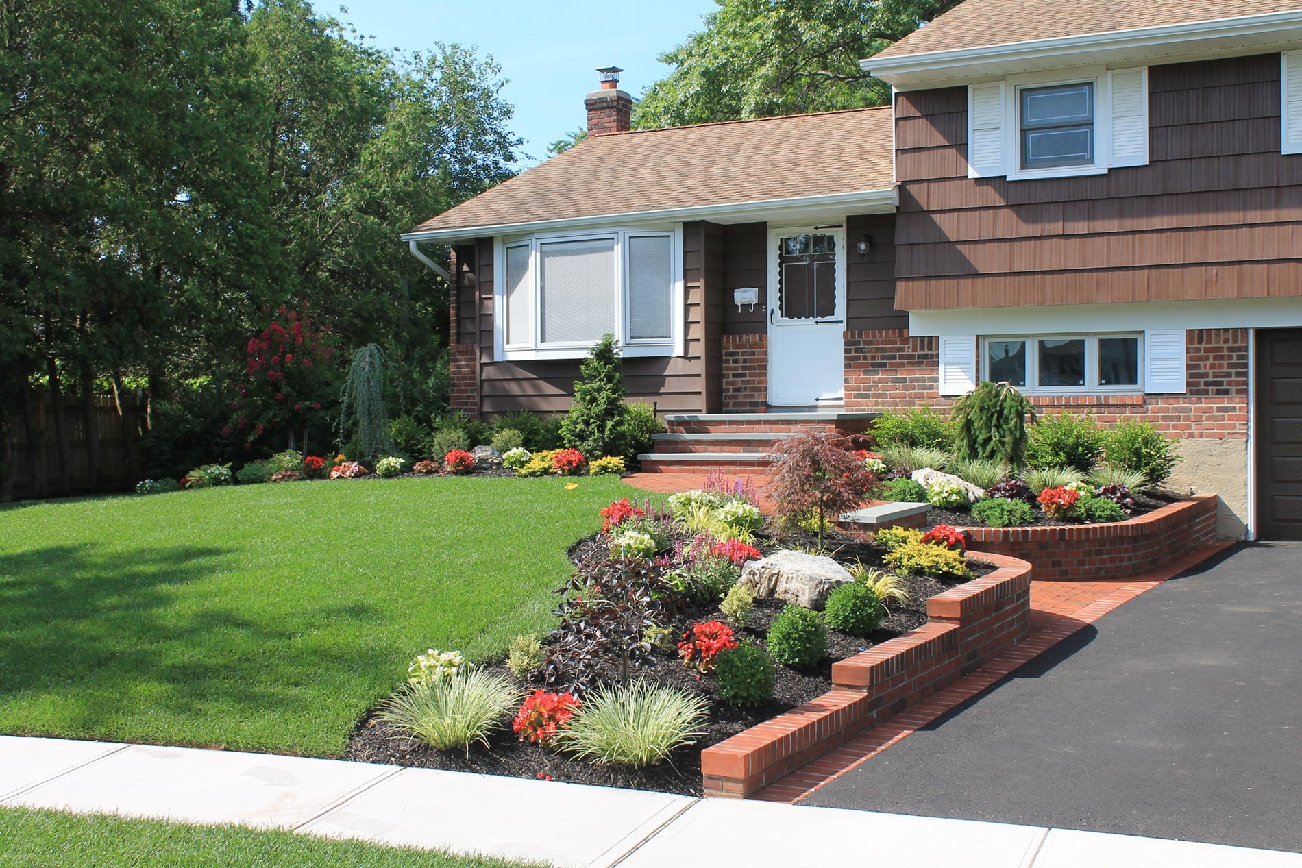 J R Custom Landscaping Inc Custom Landscape Design Sod Installation Privacy Screening Lawn Care Maintenance Mosquito Control