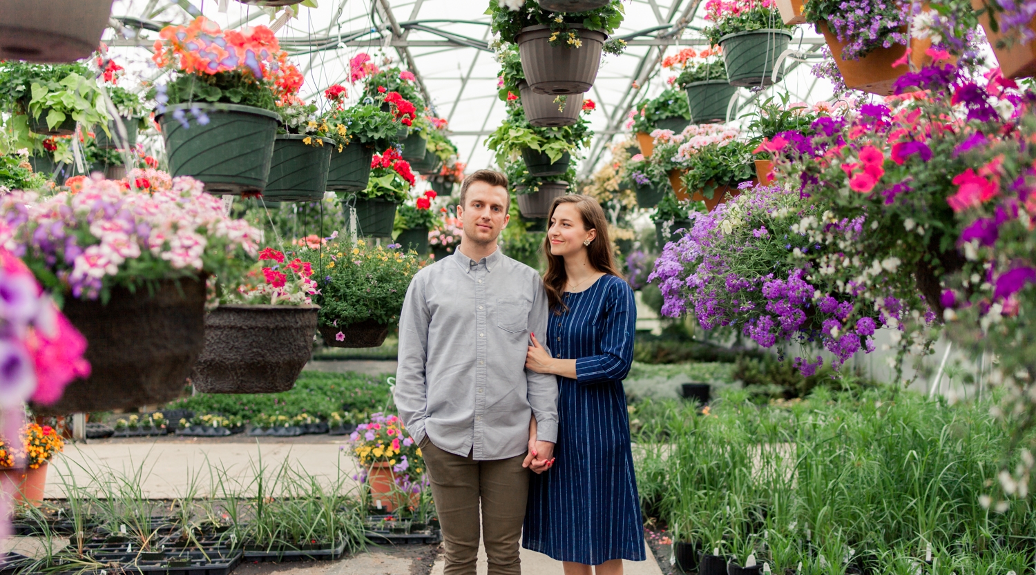 Jamie And Jace Engagements At Cook s Greenhouse And Tibble Fork Reservoir Sierra Hinckley Photography