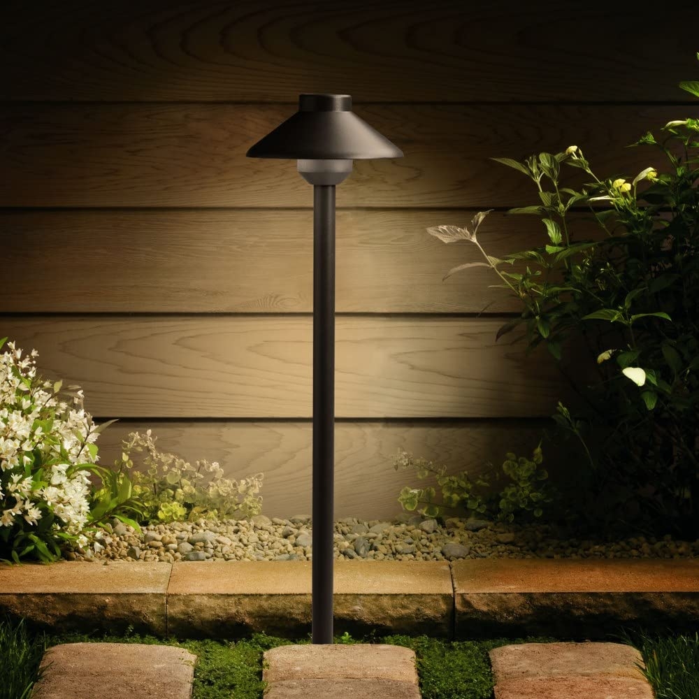 Kichler 15820BKT27 Landscape LED Outdoor Path Light 1 Light 2 Watts Black Textured Amazon