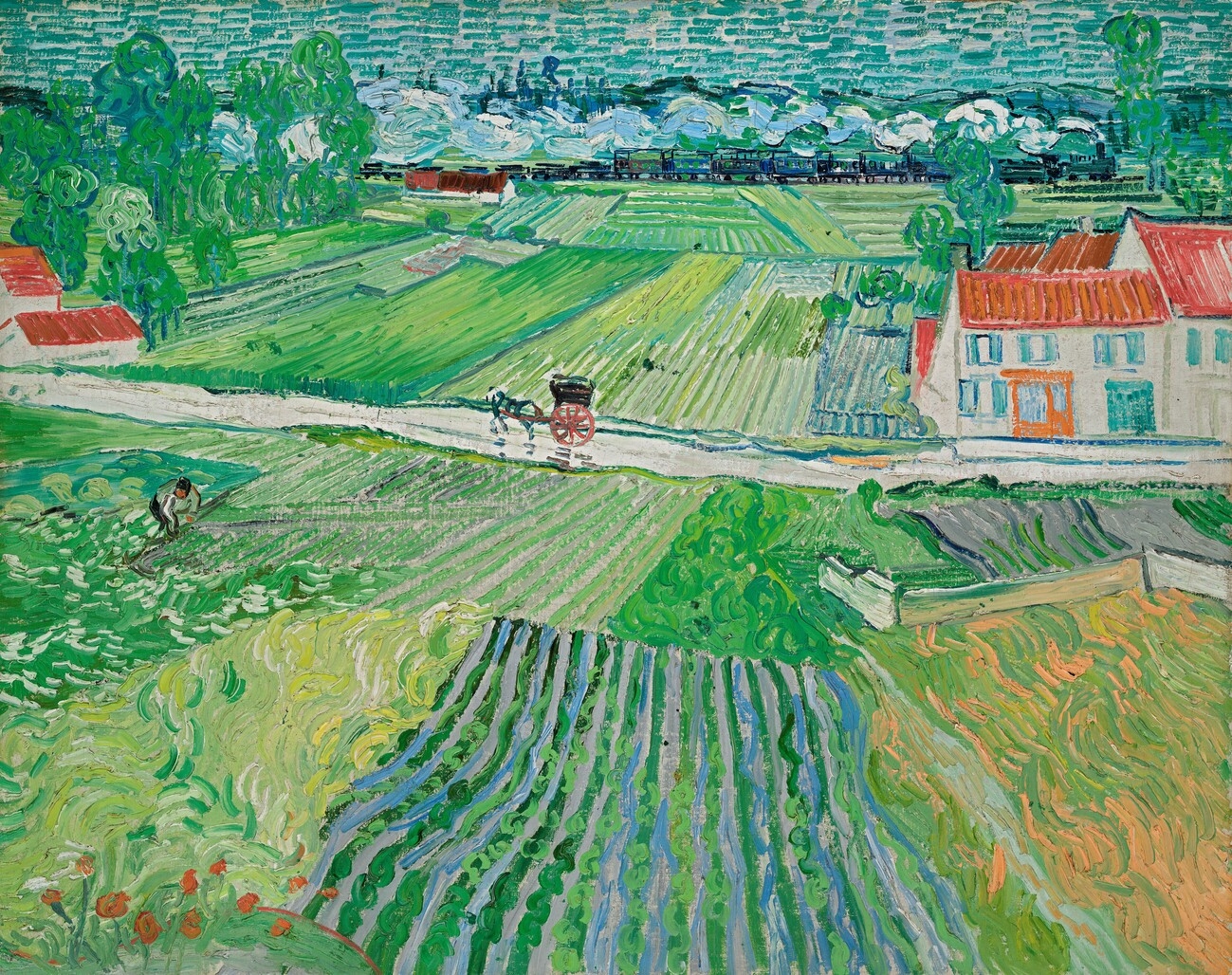van gogh landscape paintings