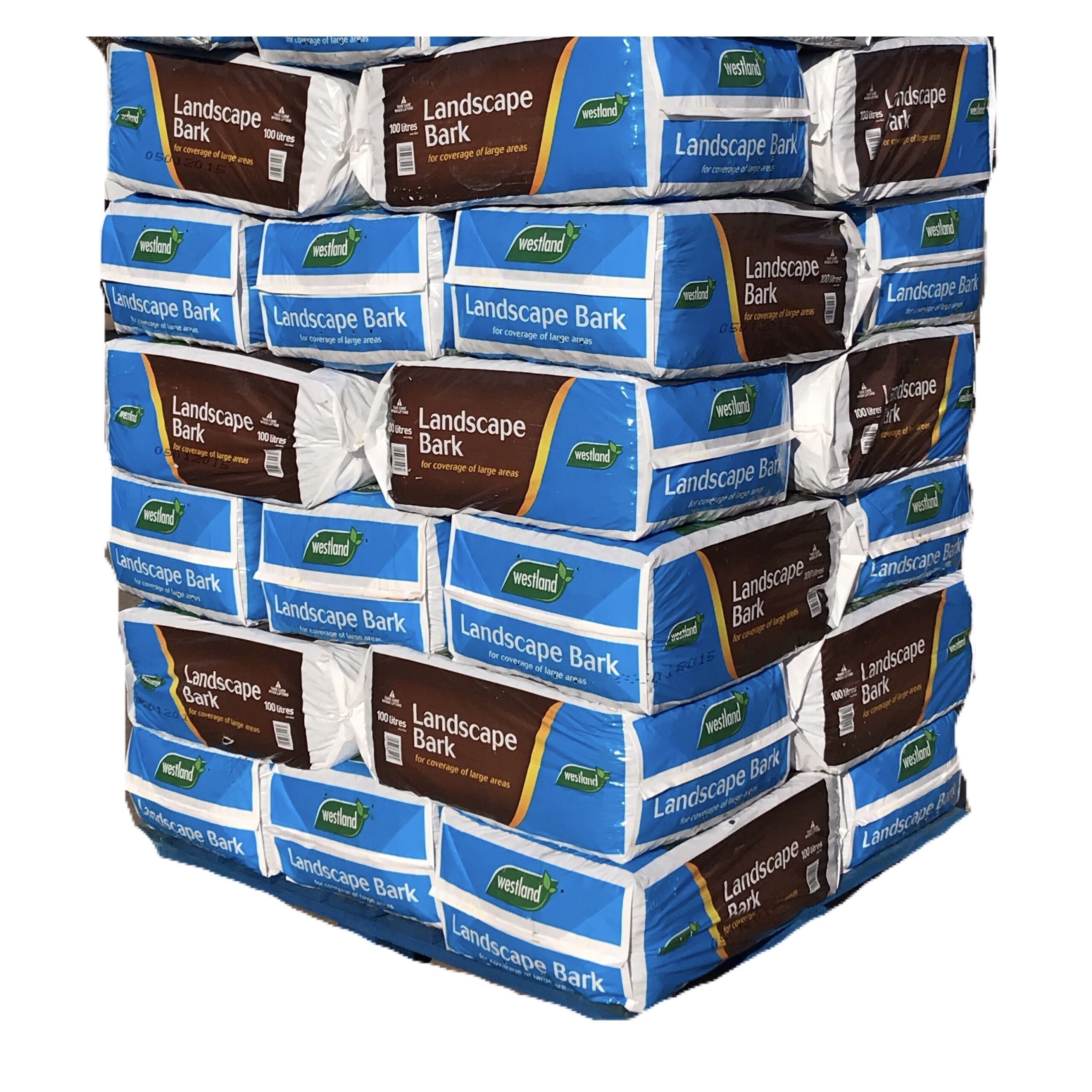 Landscape Bark Pallet 100L Bale Select QTY From Drop Down Menu 