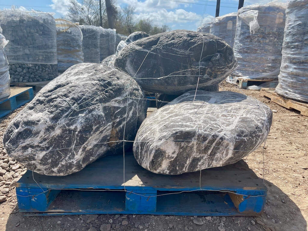 Landscape Boulders Gray Boulders Rocks Houston TX 77099