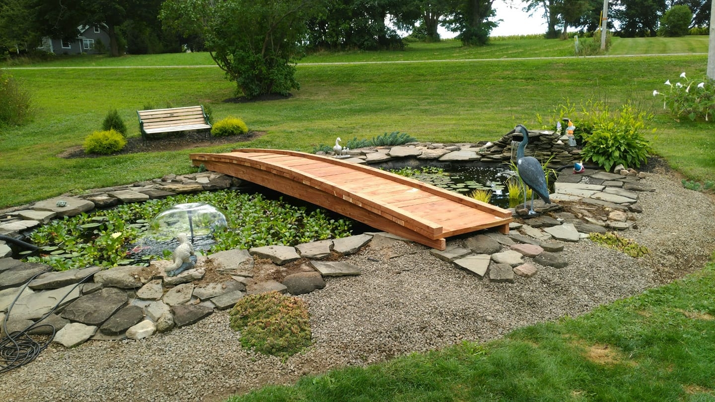 Landscape Bridges For Gardens Redwood Bridges For Your Yard Landscape Bridges For Gardens Redwood Bridges For Your Yard