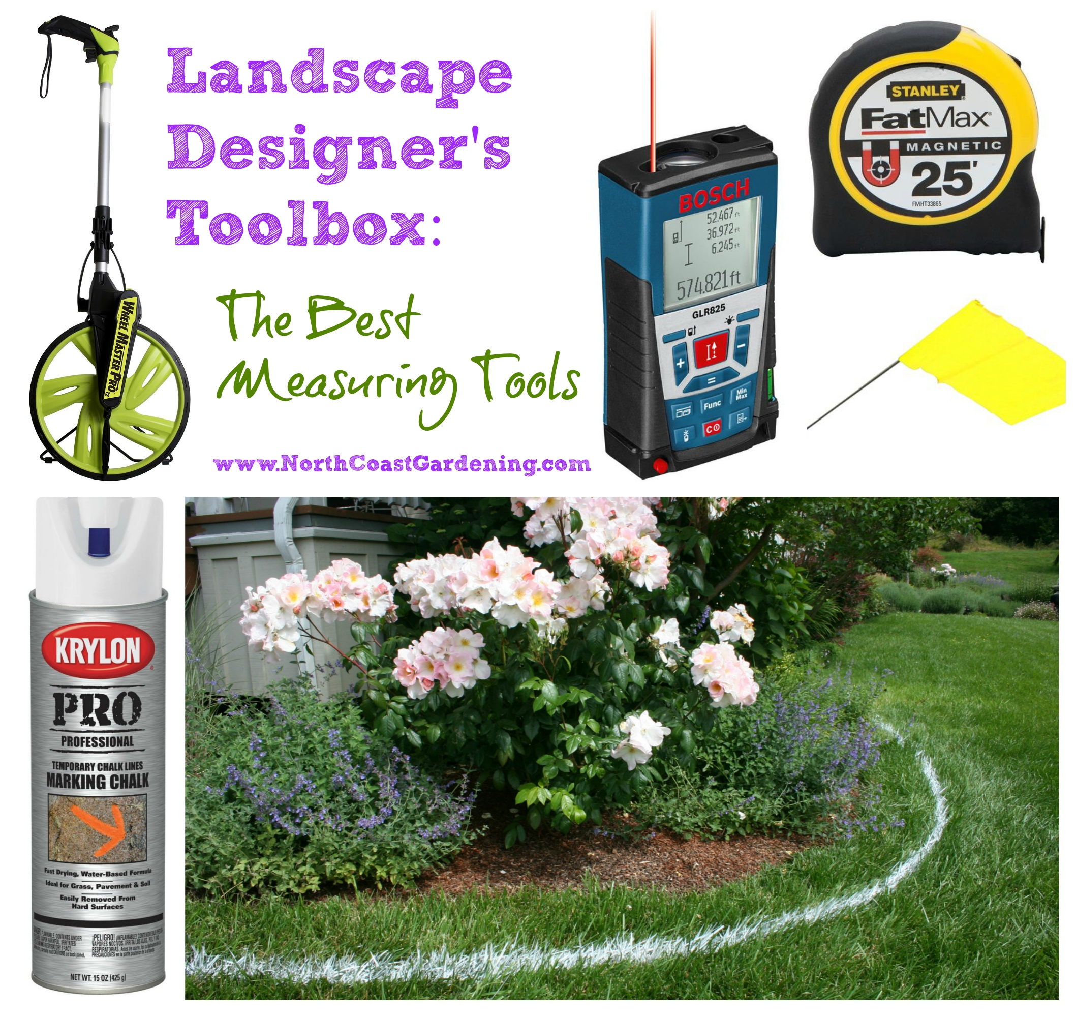 Landscape Designer s Tools Of The Trade Best Measuring Tools North Coast Gardening