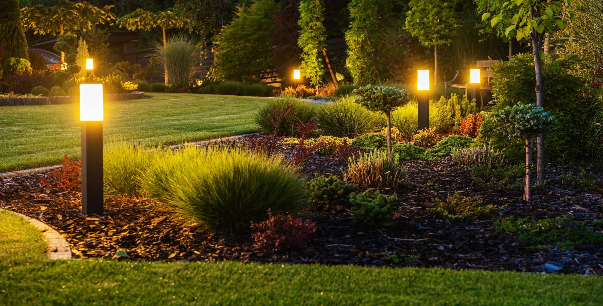 Landscape Lighting For Your Hardscapes Oasis Landscapes Irrigation