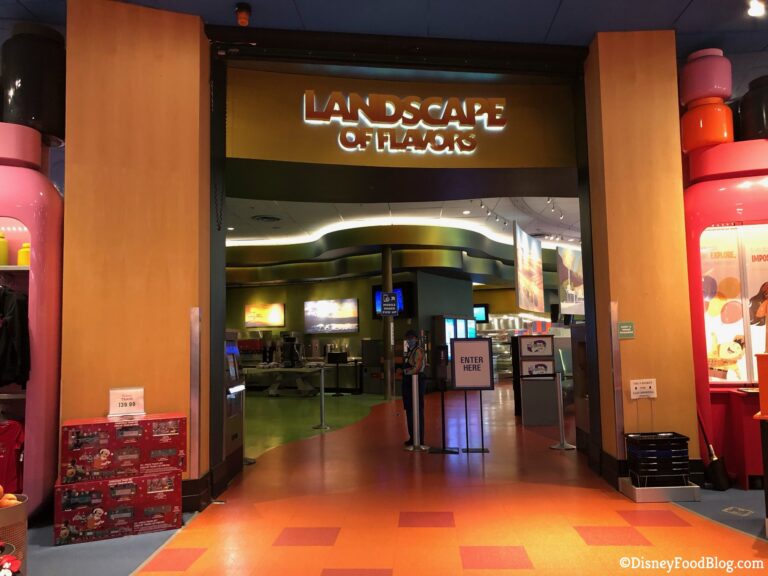 Landscape Of Flavors The Disney Food Blog